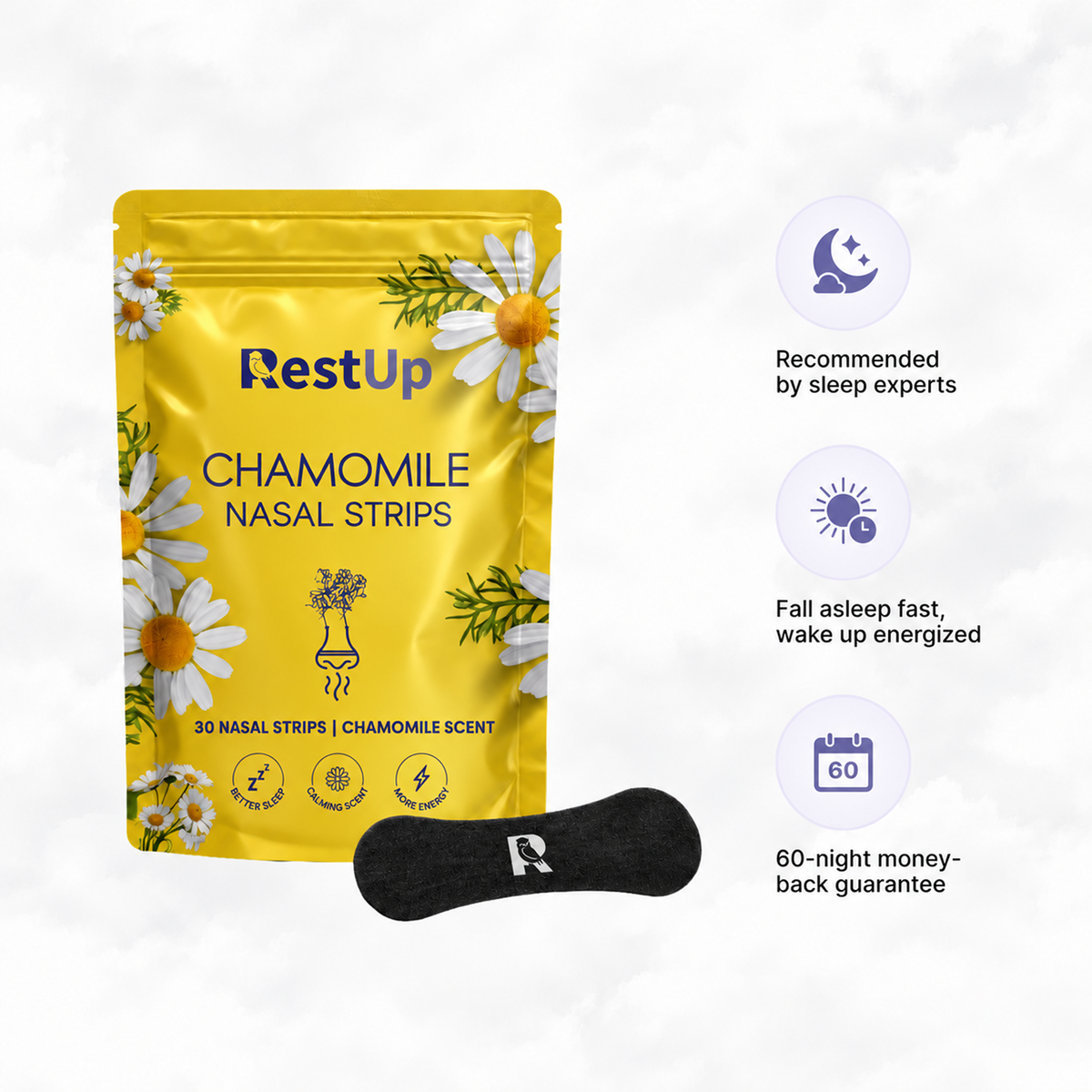 30x Chamomile Nasal Strips