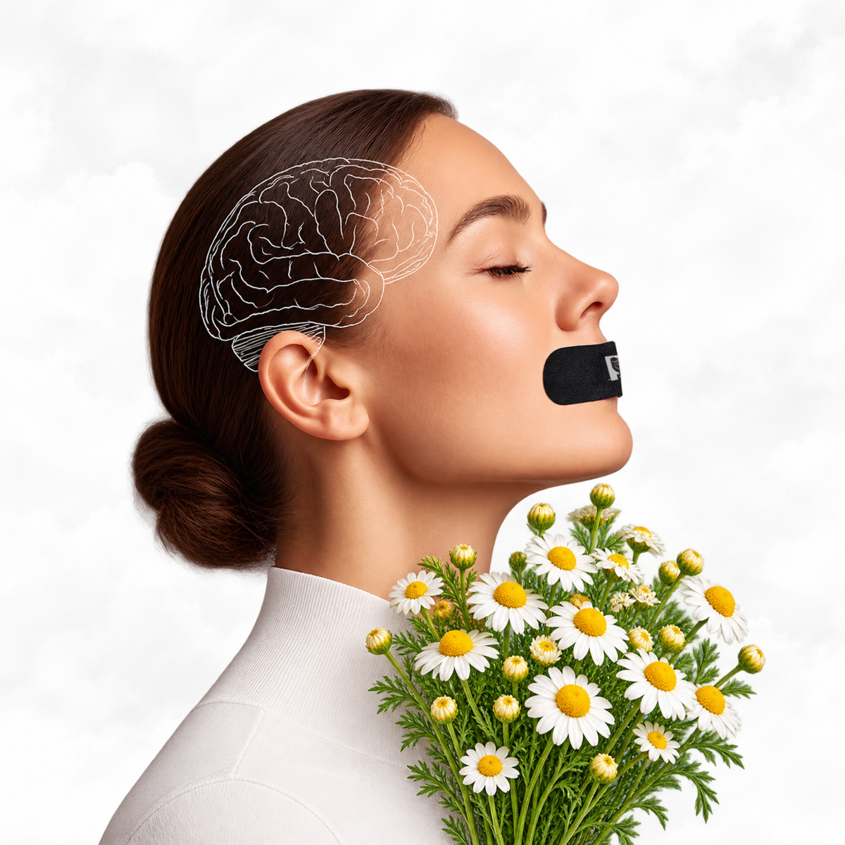 30x Chamomile Mouth Tape