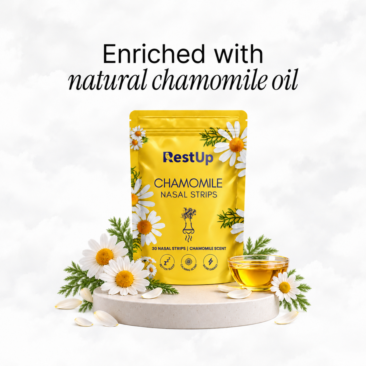 30x Chamomile Nasal Strips