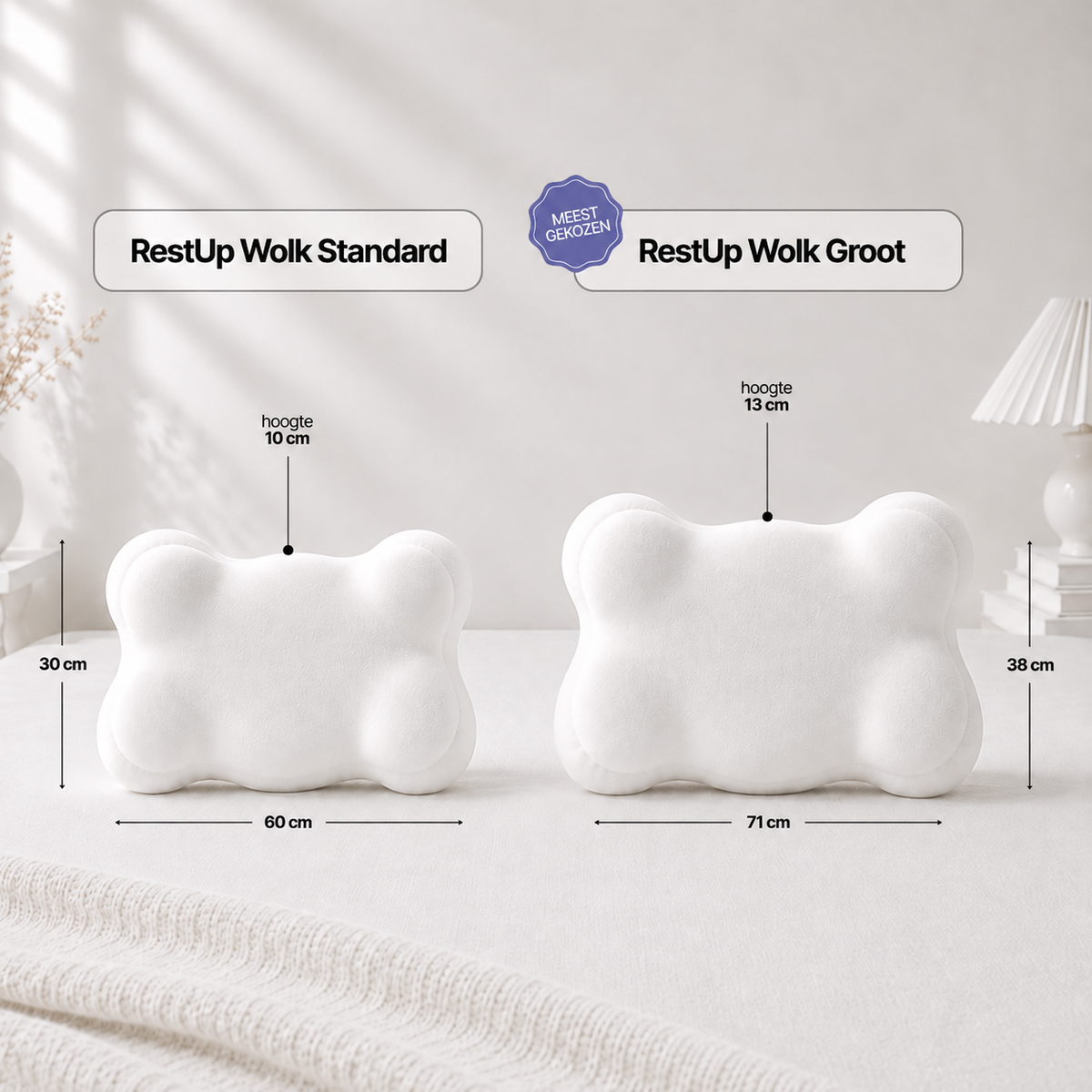 Cloud Pillow | Ergonomic Neck Pillow